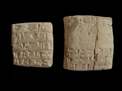 Clay tablet and case