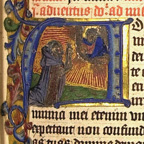 Detail: Annunciation, MS 8
