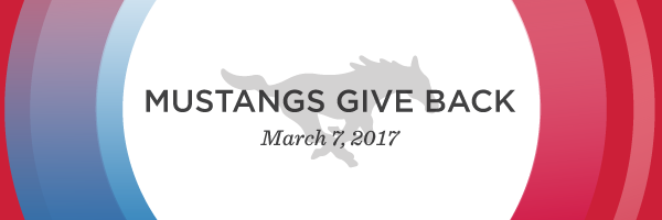 Mustangs Give Back: March 7, 2017
